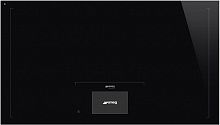 SMEG SIA1963D Индукционная варочная панель Большая настраиваемая зона, 90 см, чёрная стеклокерамика, прямой край