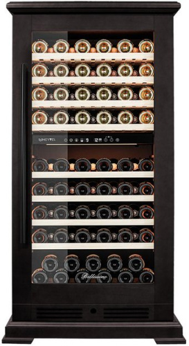 Винный шкаф Meyvel MV99PRO-KBT2 (Тёмный шоколад)